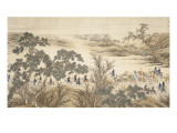 Moulan III : L'empereur Qianlong partant pour sa résidence d'été