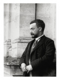 Portrait d'archéologueSalomon Reinach (1858-1932) Portrait en buste sur un balcon du musée des