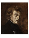 Portrait de Frédéric Chopin (1810-1849)  musicien