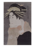 Portrait de l'onnagata Matsumoto Yonesaburô