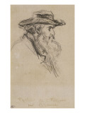 Portrait de Camille Pissarro ( 1830 - 1903 )