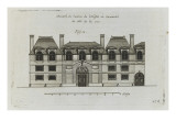 Planche 278 (2) : élévation de la façade côté rue  de l'hôtel Carnavalet