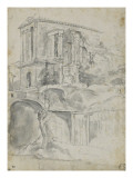 Ruines du petit temple de Clitumne  près de Spoleto