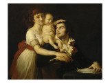 Portrait de Camille Desmoulins en famille