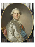 Portrait du comte de Provence  frère du Roi (1755-1824)