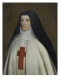 Portrait de la mère Angélique de Saint-Jean Arnauld d'Andilly (1624-1684)