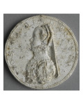 Médaillon rond avec le buste de Losina de Manteca