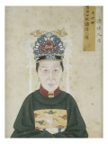 Portrait de la dame Zhu  épouse de Liu Wenyao