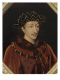 Portrait de Charles VII  roi de France (1403-1461)  dit le Victorieux