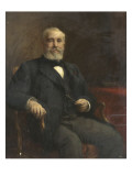 Portrait d'Emile Loubet (1838-1929)  président de la République française de 1899 à 1906