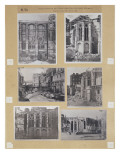 Reconstruction du vieux château de Saint-Germain-en-Laye  vues des travaux de 1862 à 1880