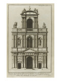 Planche 233 : Elévation du portail de l'église paroissiale de Saint-Gervais