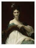 Portrait de la comtesse de Keller (marquise de Saint Yves d'Alveydre -1895)