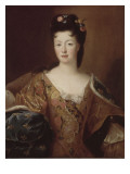 Portrait d'Elisabeth Charlotte d'Orléans  duchesse de Lorraine (1676-1744)