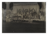 Le président Lebrun à Bordeaux pour la fête du vin  le 18 juin 1934