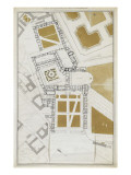 Plan du château de Fontainebleau : vue d'ensemble