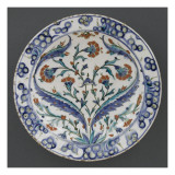 Plat aux deux grandes feuilles saz