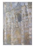 Rouen Cathedral  the Portal  Harmony Blue Morning Sun