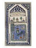 Plaque représentant la mosquée de Médine