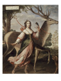 Portrait de Marie de Rohan de Montbazon  duchesse de Luynes puis de Chevreuse (1600-1679)