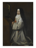 Portrait d'une jeune religieuse
