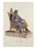 Portrait de l'empereur Qianlong assis