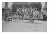 Le président Lebrun à Bordeaux pour la fête du vin  le 18 juin 1934