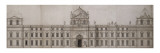 Projet pour la façade orientale du Louvre