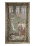 Sainte Geneviève enfant en prière