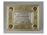 Plaque de reliure : la Guérison du possédé