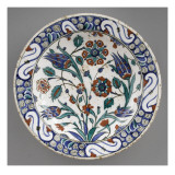 Plat aux rosettes