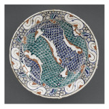 Plat aux grands fleurons