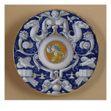 Assiette "Buste de Jules César"