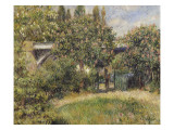 Railway Bridge at Chatou (Yvelines) or Chestnut Rose