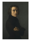 Portrait de Franz Liszt (1811-1886) compositeur et pianiste hongrois