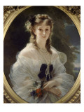 Portrait de la duchesse de Morny  née princesse Troubetzkoï