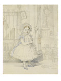 Portrait de mademoiselle Guille  filleule d'Ingres