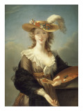 Portrait de Marie-Louise-Elisabeth Vigée-Le Brun (1755-1842)  peintre
