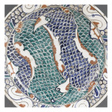 Plat aux grands fleurons