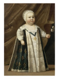 Portrait of Louis Xiv (1638-1715) Child in the Foot