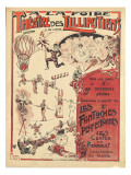 Affiche  la foire théâtre des Lilliputiens