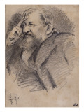 Portrait of Ernest Hosched‚ (1837-1891) Art Collector and Critic