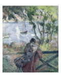 Repos près du rivage