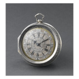 Montre ronde à double boîtier