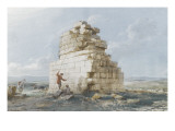 Ruines d'un monument triomphal situé entre Agosta et Syracuse