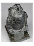 Statue d'un scribe royal et général de Ramsès II protégé par le dieu Thot sous forme de babouin