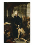 Saint Thomas de Villanueva donnant l'aumône