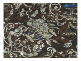 Table à entretoise et plateau en marqueterie  dite "de Vénus" vers 1680 