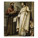 Saint Léandre et saint Bonaventure