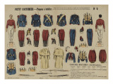 Petit costumier : poupées à habiller